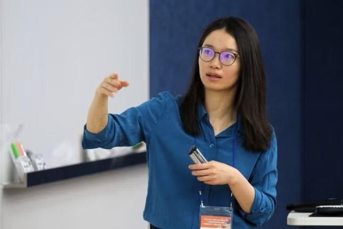 Wang Hong từ rất sớm đã được xem là một thần đồng toán học. Ảnh: Getty.