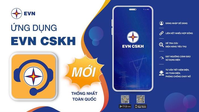 Ứng dụng EVN CSKH được vận hành thử nghiệm từ 15/6/2026. Ảnh: Khánh Ly/Bnews/Vnanet.vn