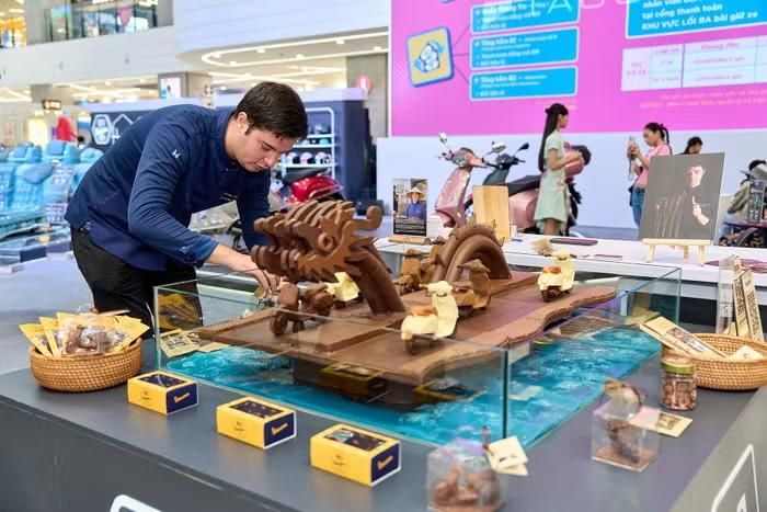 Không gian trải nghiệm "Vespa Chocolate"