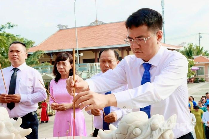 Ông Lê Như Hải Long - Phó Bí thư Đảng ủy, Chủ tịch UBND xã Tân Nhựt
