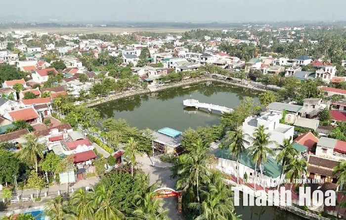 Ao cá Bác Hồ ở thôn Phúc Lộc, xã Hoằng Lộc. Ảnh: CTV