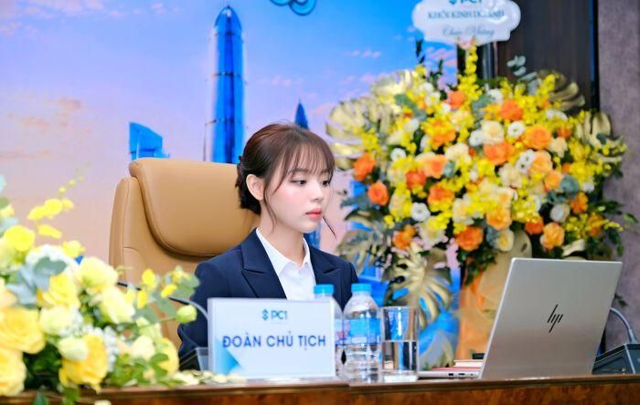 Bà Trịnh Khánh Linh được bầu làm Chủ tịch HĐQT PC1. Ảnh: PC1.