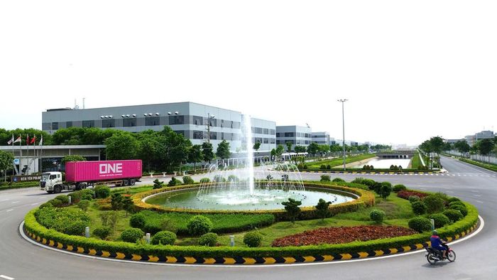 Khu công nghiệp Yên Phong II-C, là khu công nghiệp xanh điển hình của tỉnh Bắc Ninh.