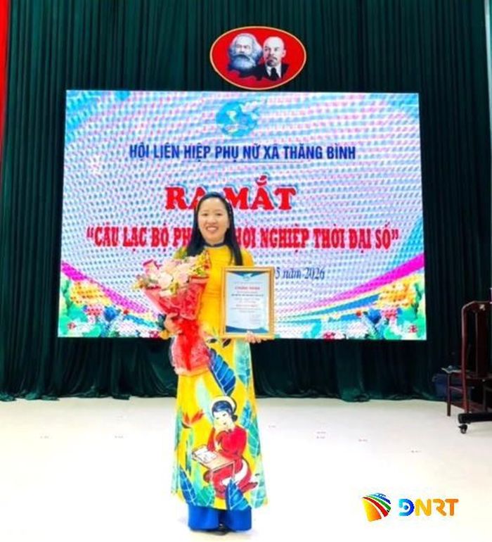 Sản phẩm từng đạt giải nhất tại cuộc thi khởi nghiệp. Ảnh: NGUYỄN QUỲNH