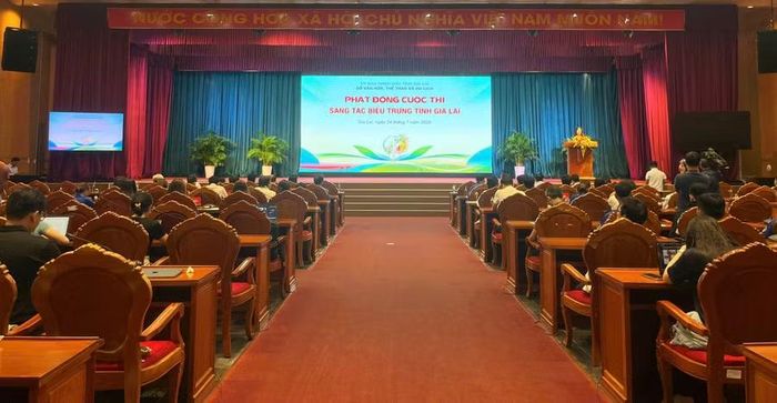  Quang cảnh buổi phát động. Ảnh: H.V 