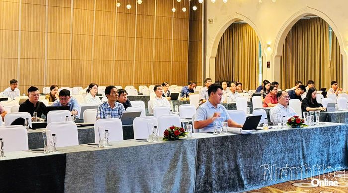 Các đại biểu tham dự lớp tập huấn.
