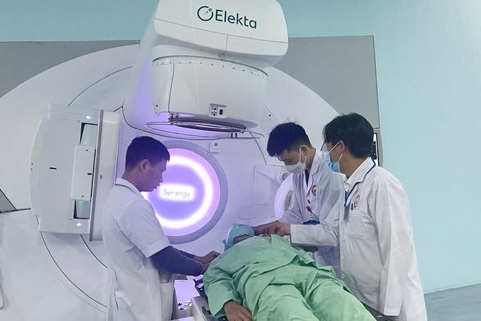 Xạ trị cho bệnh nhân tại BVĐK tỉnh