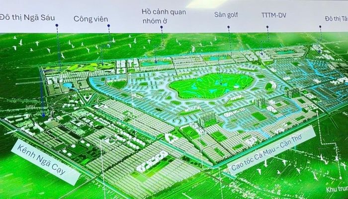 Phối cảnh dự án Khu đô thị du lịch nghỉ dưỡng Mekong. Nguồn ảnh: Internet