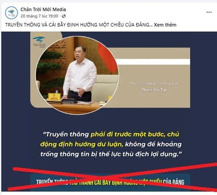 Luận điệu xuyên tạc, chống phá của các thế lực thù địch.