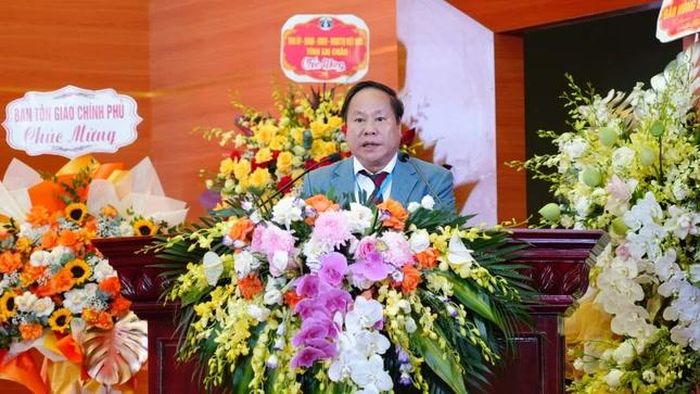 Ông Tống Thanh Hải phát biểu