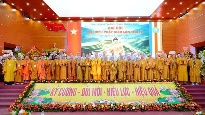 Tân Ban Trị sự Phật giáo tỉnh Lai Châu ra mắt với 33 thành viên