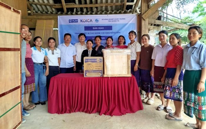 Dự án hướng đến mục tiêu nâng cao giá trị sản phẩm và tăng thu nhập cho người dân.