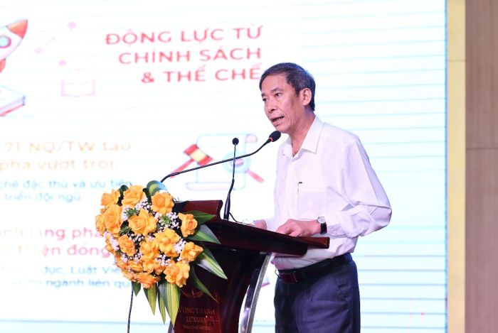 Cục trưởng Cục Nhà giáo và Cán bộ quản lý giáo dục Vũ Minh Đức