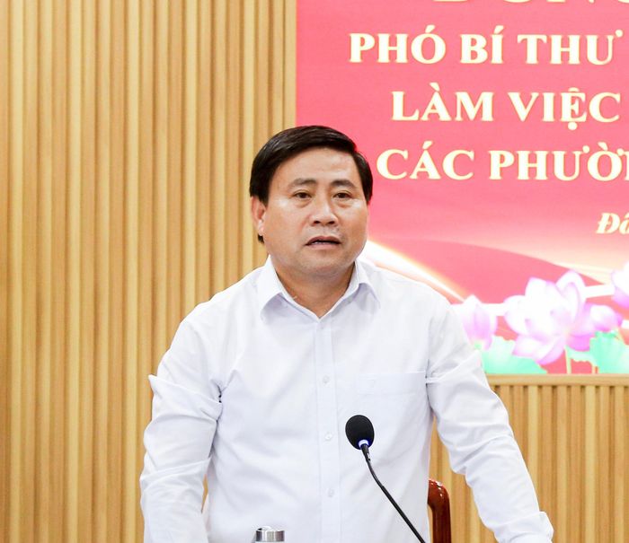 Chủ tịch HĐND tỉnh Lâm Đông phát biểu chỉ đạo tại buổi làm việc