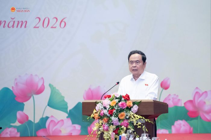 Chủ tịch Quốc hội Trần Thanh Mẫn phát biểu