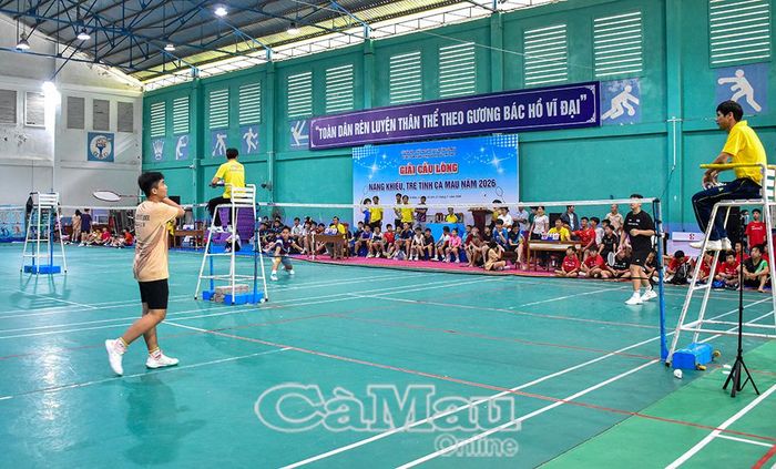 Các trận đấu thể hiện tinh thần thi đấu quyết tâm và chuyên nghiệp của các vận động viên.
