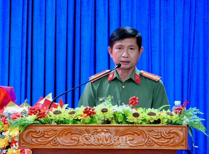  Trung tá Nguyễn Trường Đảm, Phó Trưởng Công an xã Vĩnh Phước, thông tin về công tác bảo đảm an ninh trật tự, xử lý nghiêm các hành vi vi phạm gây xáo trộn thị trường lúa, góp phần xây dựng môi trường sản xuất ổn định, giúp người dân và doanh nghiệp yên tâm đầu tư.
