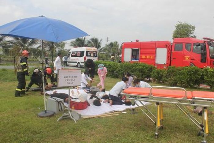 Tình huống người bị thương được sơ cấp cứu