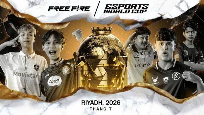 Thành tích tại Esports World Cup của Free Fire khẳng định vị thế của tựa game trên bản đồ thể thao điện tử thế giới. Ảnh: EWC