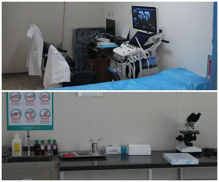 Máy móc trang thiết bị y tế được các đối tượng sử dụng.