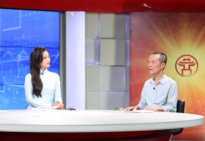 TS Nguyễn Nhật Quang, Viện trưởng Viện Khoa học Công nghệ Vinasa trao đổi tại Chương trình. Ảnh: Thanh Hải