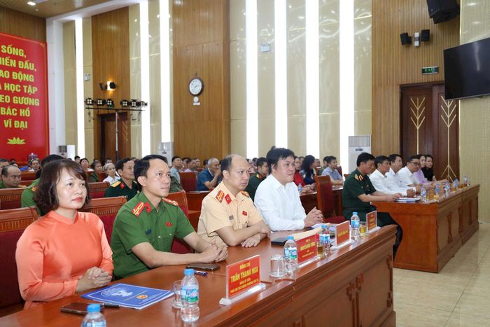 Ngày hội Toàn dân bảo vệ an ninh Tổ quốc là sự kiện chính trị có ý nghĩa quan trọng. Ảnh: Thái Phương