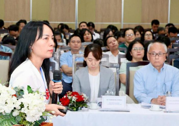 TS. Đoàn Thị Thùy Linh, Cục Phòng bệnh. Ảnh PV.