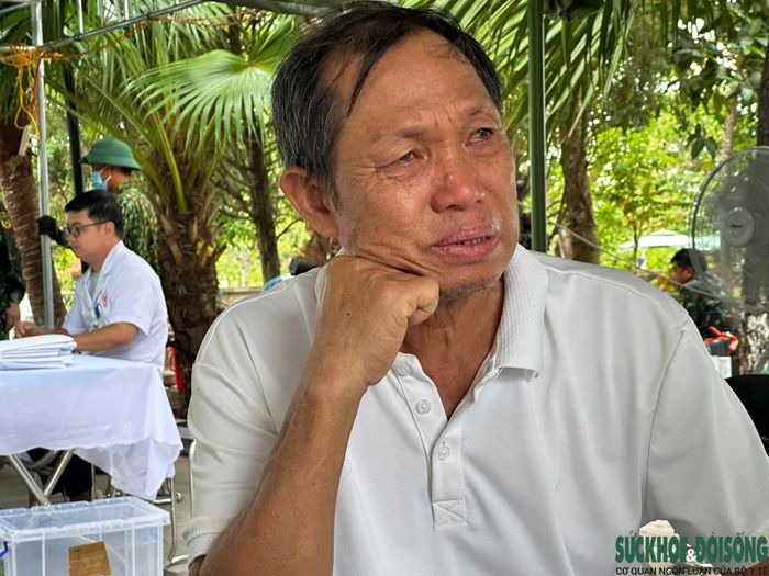 Ông Nhâm xúc động kể về hành trình hơn nửa thế kỷ gia đình đi tìm danh tính của người anh trai hy sinh.