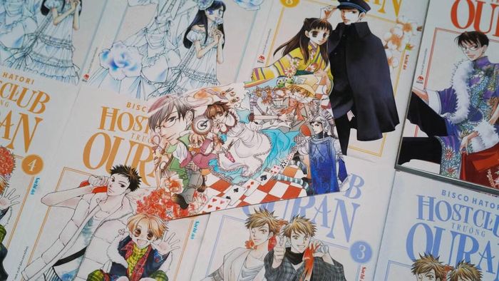 Trong tháng 7 này, Ouran High School Host Club sẽ ra mắt tập 9. (Ảnh: NXB Kim Đồng)