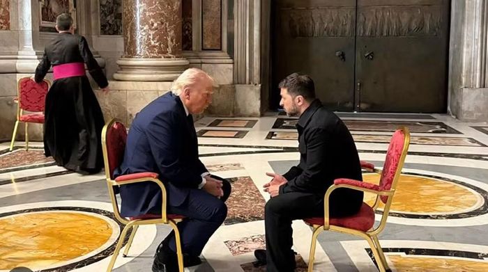 Tổng thống Ukraine Volodymyr Zelensky cho biết mối quan hệ với Tổng thống Mỹ Donald Trump đã có bước ngoặt lớn sau cuộc gặp riêng tại Vatican hồi tháng 4/2025.