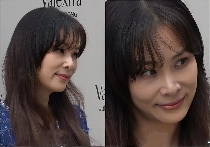 Hình ảnh của Ko So Young trong sự kiện. Ảnh: SPOTV News.