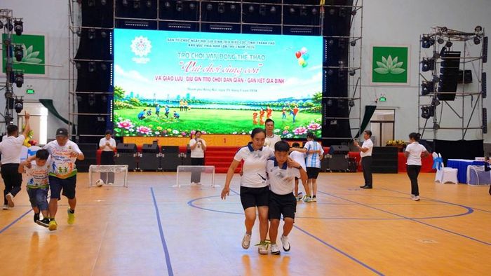 Hoạt động thể thao đã góp phần tạo nên điểm nhấn của Ngày hội Gia đình tiêu biểu các tỉnh, thành phố khu vực phía Nam lần thứ I năm 2026