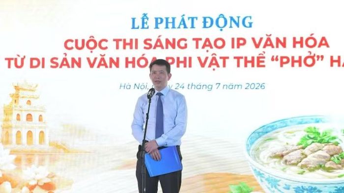 Giám đốc Sở Văn hóa và Thể thao Hà Nội bày tỏ mong muốn giới trẻ sẽ có nhiều sáng tạo từ di sản phở.