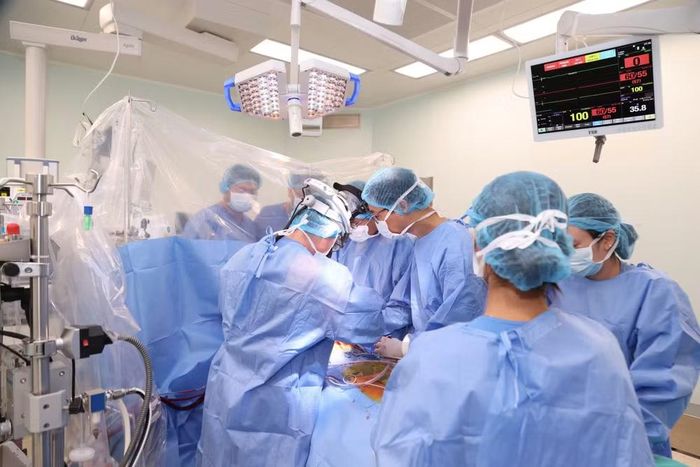 Ca ghép được tiến hành khẩn trương.