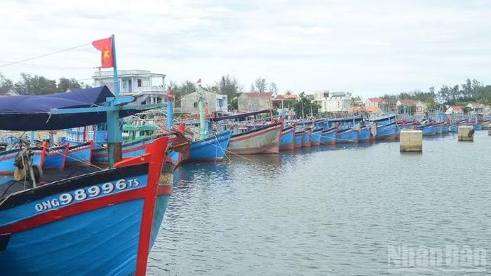 Tàu cá của ngư dân Quảng Ngãi (Ảnh minh họa).