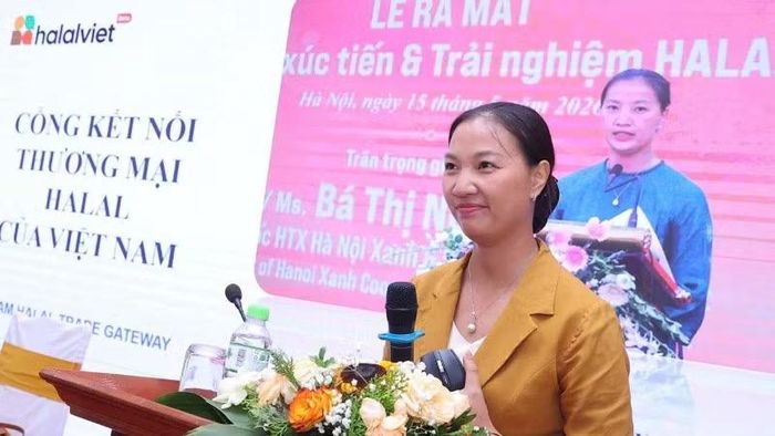 Đại diện HalalViet - Nền tảng xúc tiến thương mại Halal đầu tiên tại Việt Nam.