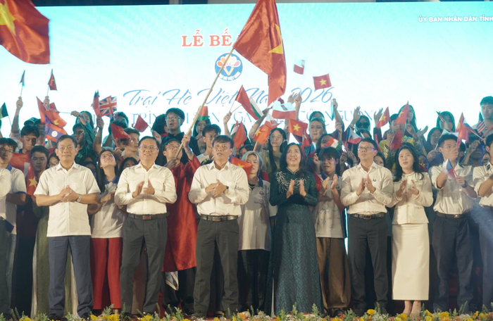 Các đại biểu tại lễ bế mạc.