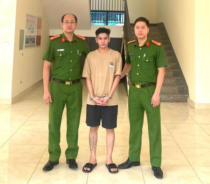 Công an tỉnh Hà Tĩnh bắt giữ đối tượng Nguyễn Văn Hùng.