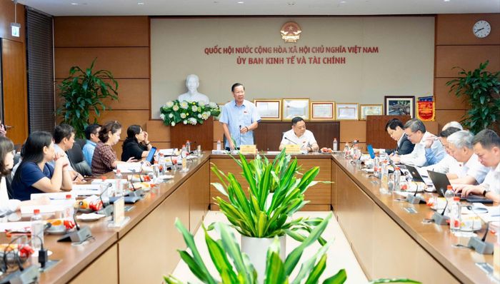  Quang cảnh phiên họp. Ảnh: CẨM HÀ 