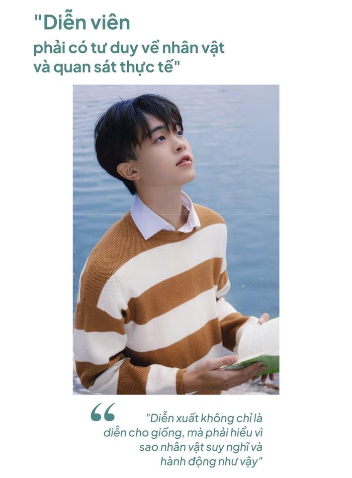 - Có lời góp ý nào từ đạo diễn hoặc bạn diễn mà đến bây giờ anh vẫn luôn ghi nhớ và áp dụng trong công việc?