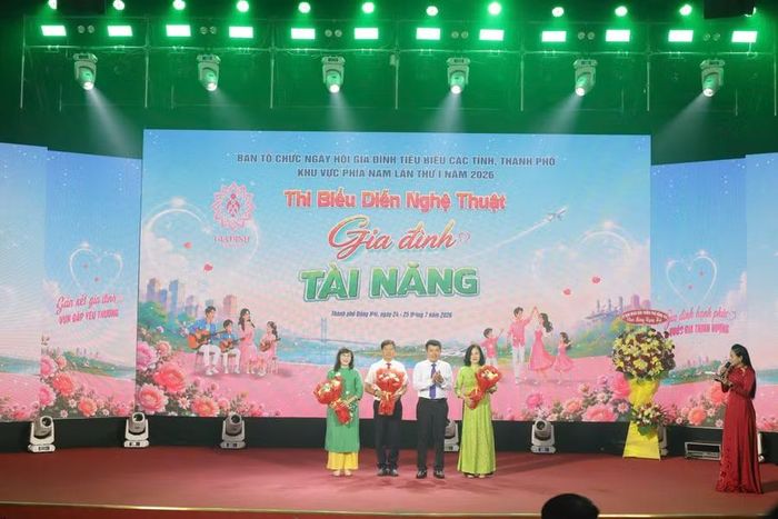 Phần thi tài năng của các gia đình.