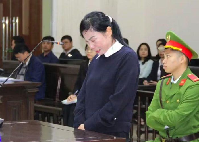 Bà Hoàng Thị Thúy Lan tại phiên phúc thẩm.