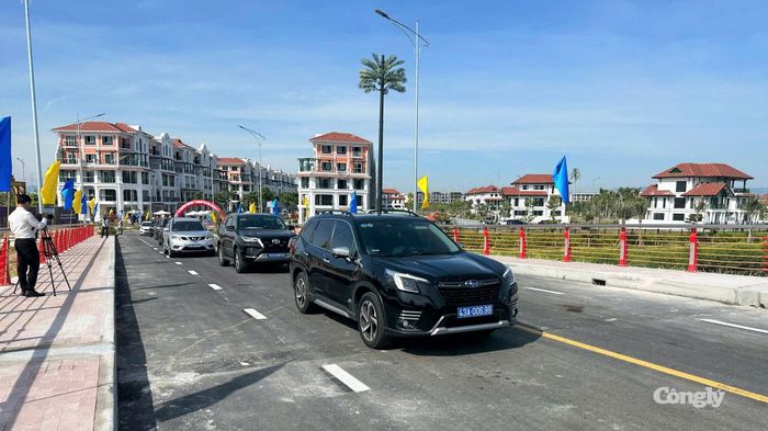 Cầu Đồng Nò 2 chính thức thông xe vào sáng 25/7.