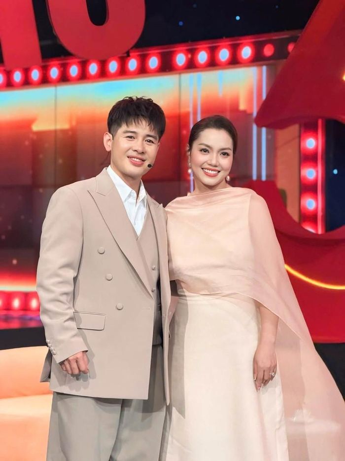 Ngọc Anh và Hoàng Hải cùng xuất hiện trên VTV3.