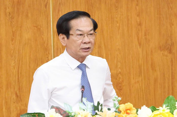 Ông Đỗ Thanh Bình: Không thể để khó khăn làm lỡ mất cơ hội, bởi cơ hội phát triển không chờ đợi. Ảnh: H.T