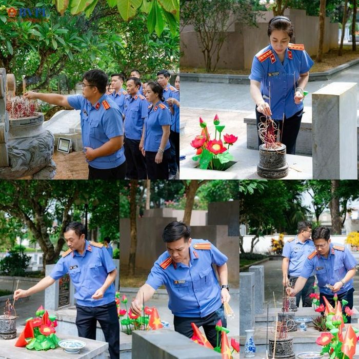  ...cùng những nén hương thành kính đến những người đã ngã xuống.