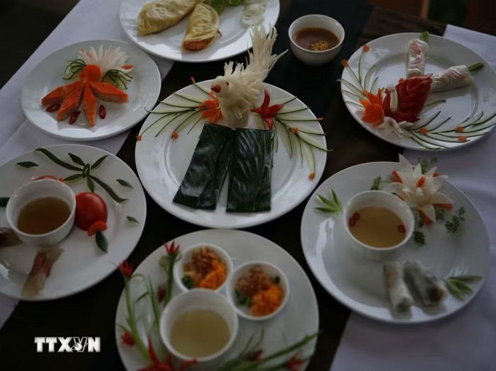 Ẩm thực Huế. (Nguồn: TTXVN)