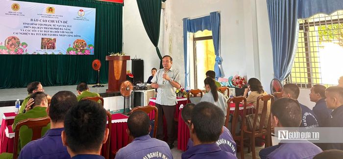 Theo ông Nguyễn Bá Sơn, quản lý sau cai nhằm hỗ trợ phòng ngừa tái nghiện, không phải là biện pháp trừng phạt hay cô lập.