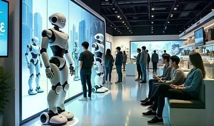 Giới trẻ vốn là những người hào hứng đón nhận AI nhất...Ảnh: Sohu.