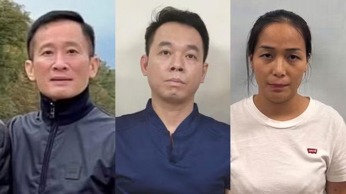 Các bị can trong vụ án.